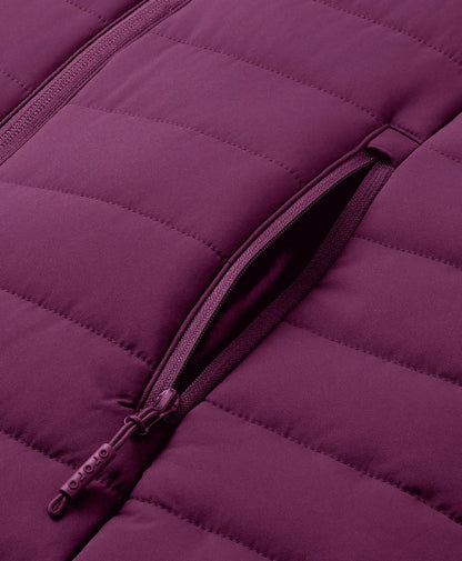 "Tribeca" Women's Heated Long Puffer Vest - New Colors