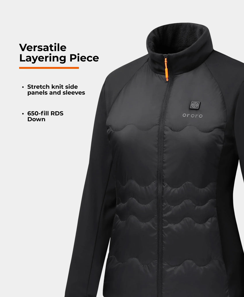 Doudoune chauffante 4 zones Verbier pour femme, Gallery 6