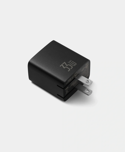 33W Dual Port Battery Charger (US / CA Plug)