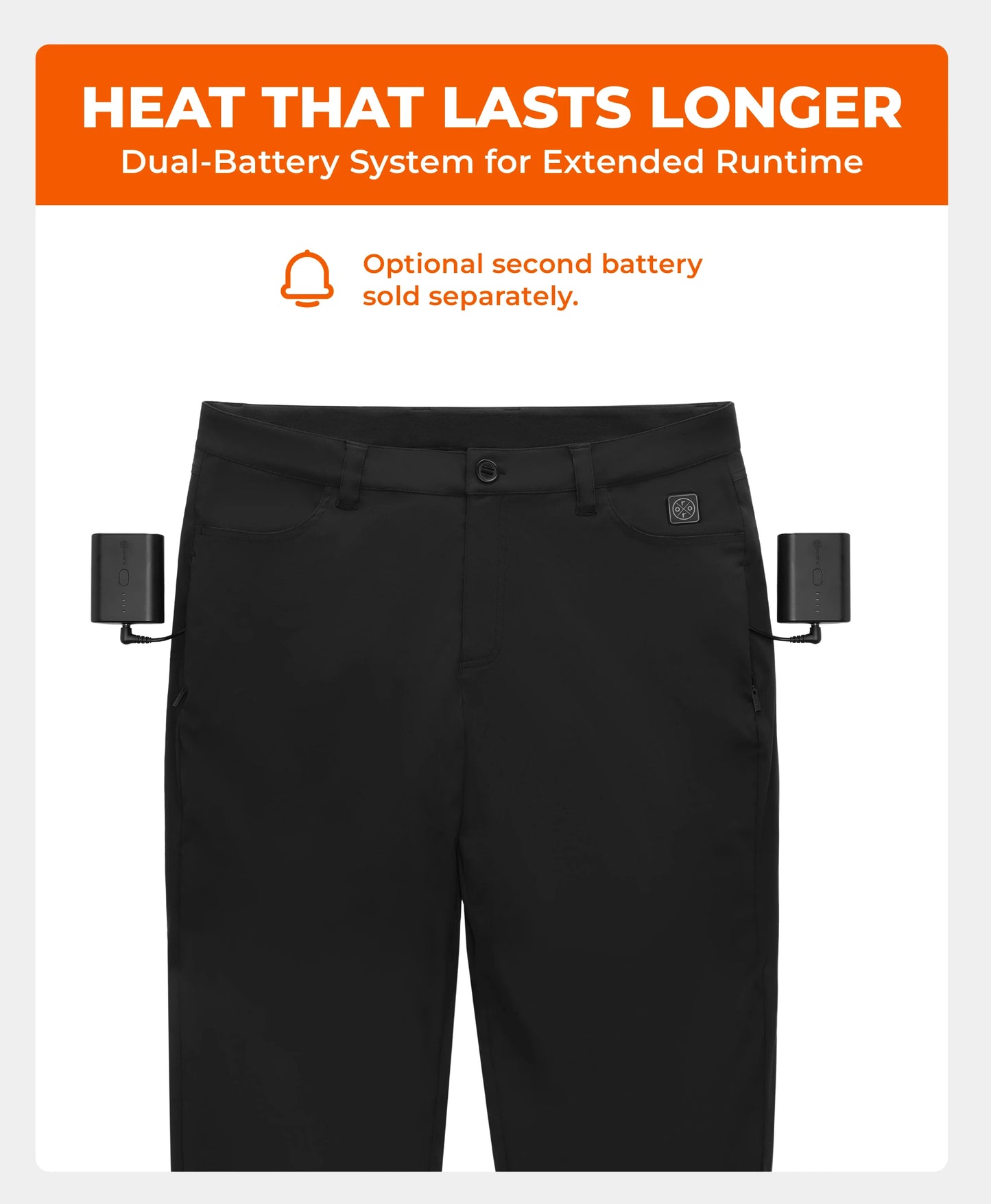Hudson Men's Heated Casual Pants