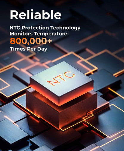NTC Protection Technology Monitors Temperature 800,000+ Times Per Day