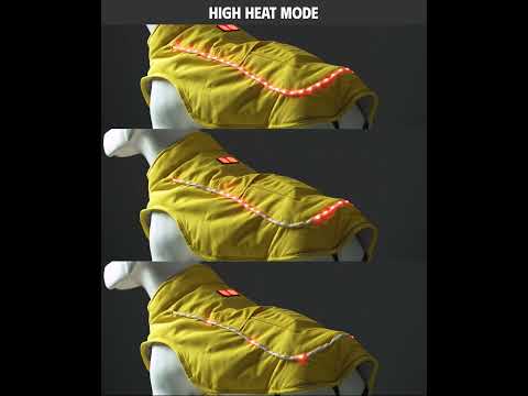 Veste chauffante 4 zones pour chien Koldpwoof avec lumières LED, Thumbnail 5
