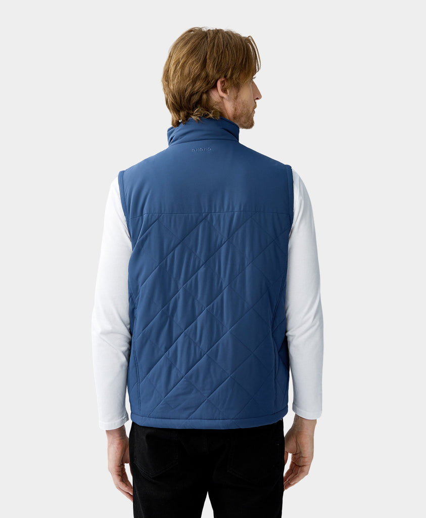 Men's Heated Quilted Vest - New Colors – ORORO Canada
