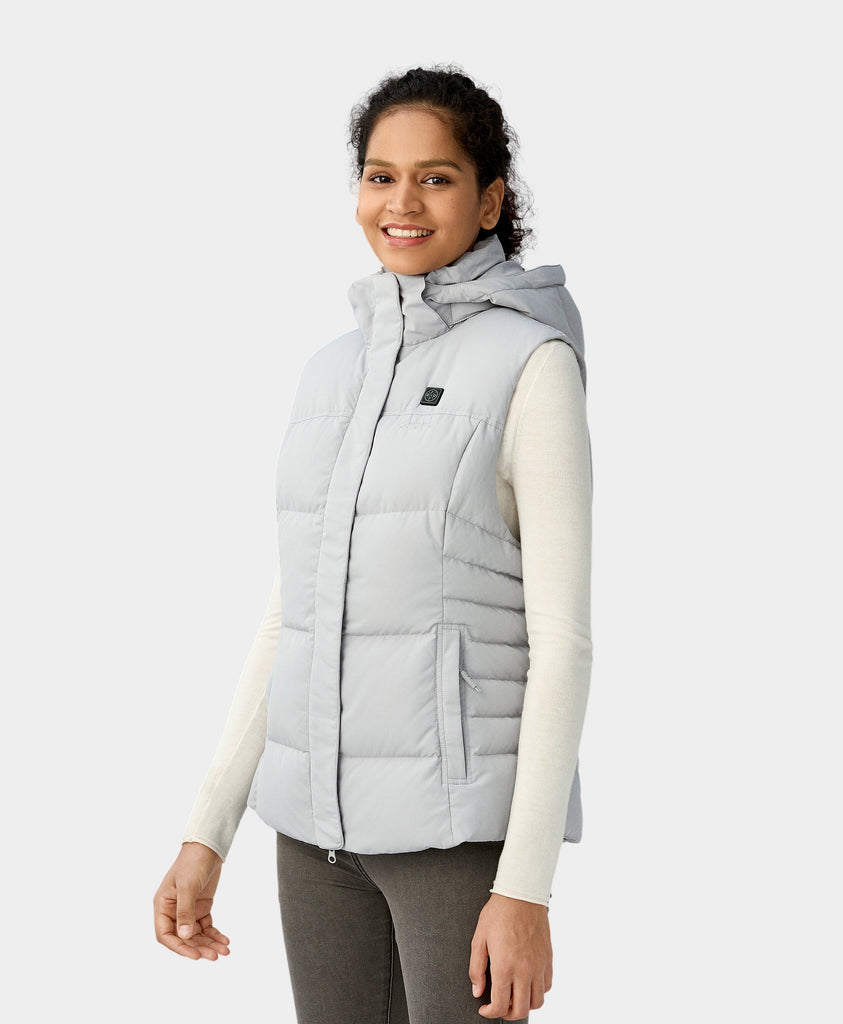 Women's Classic Heated Vest - Gray