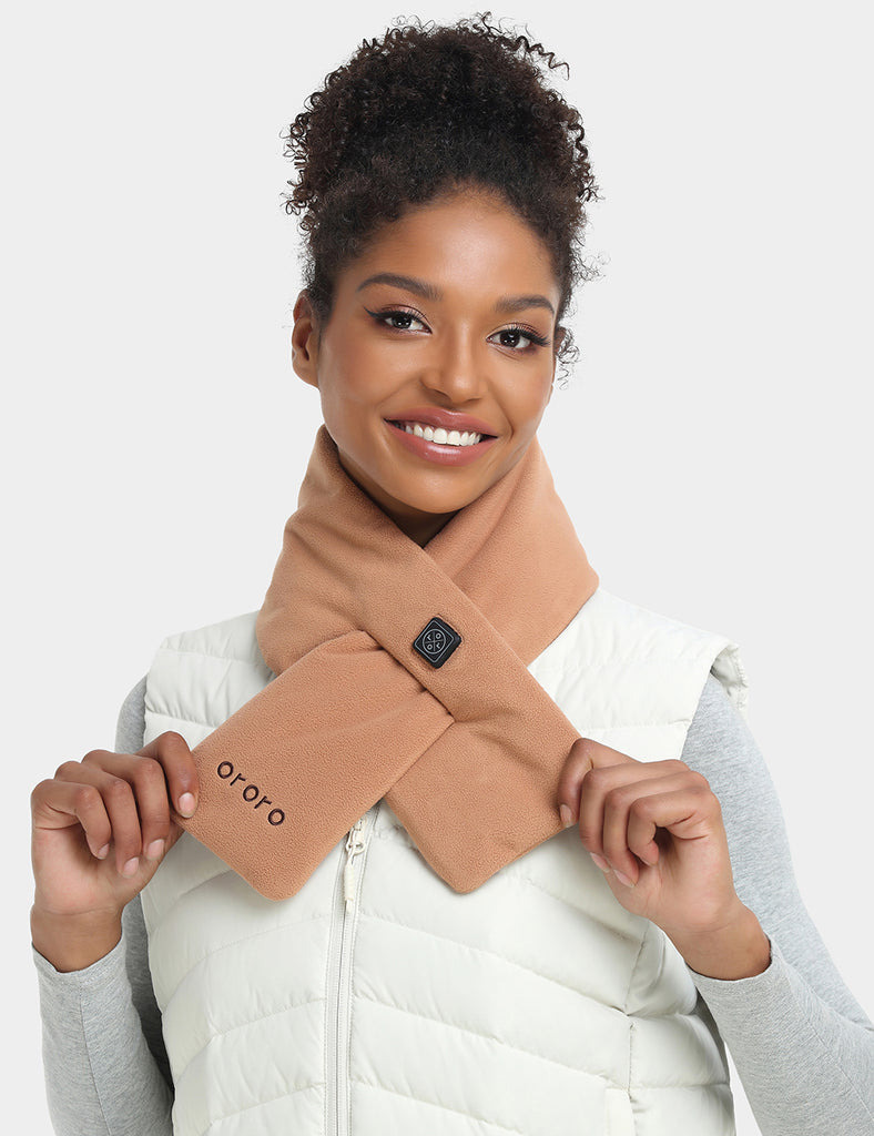 Warm and Cozy Unisex Heated Scarf  Up to 9 Hrs of Comfortable Heat – ORORO  Canada