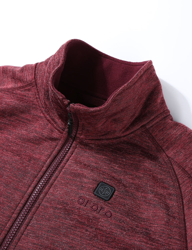 Women s Heated Fleece Jacket Up to 10 Hrs of Heat ORORO