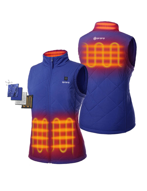 Left & Right Pocket, Mid Back and Collar Heating ,view 2