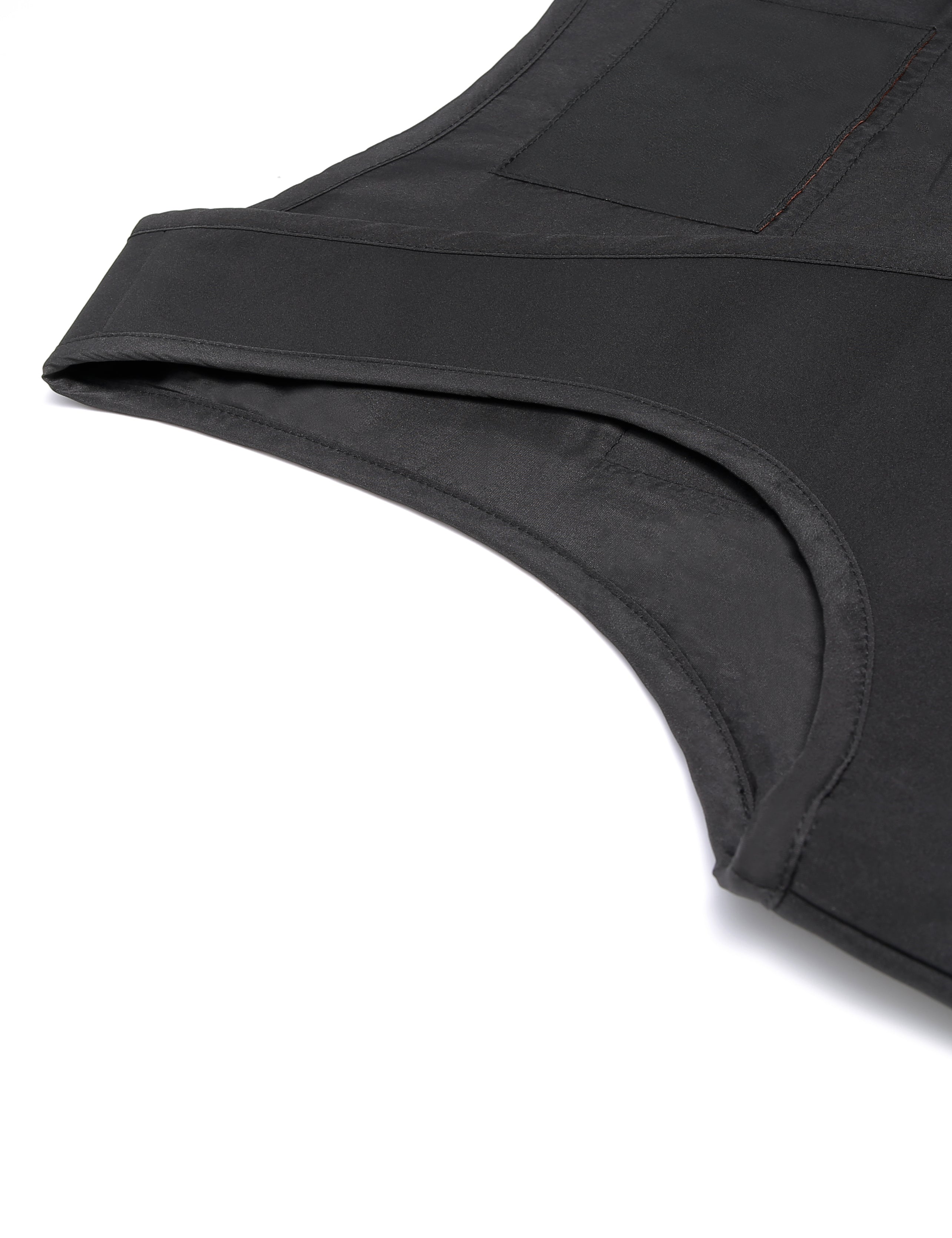 Unisex Adjustable Heated Vest - Black, Thumbnail 8