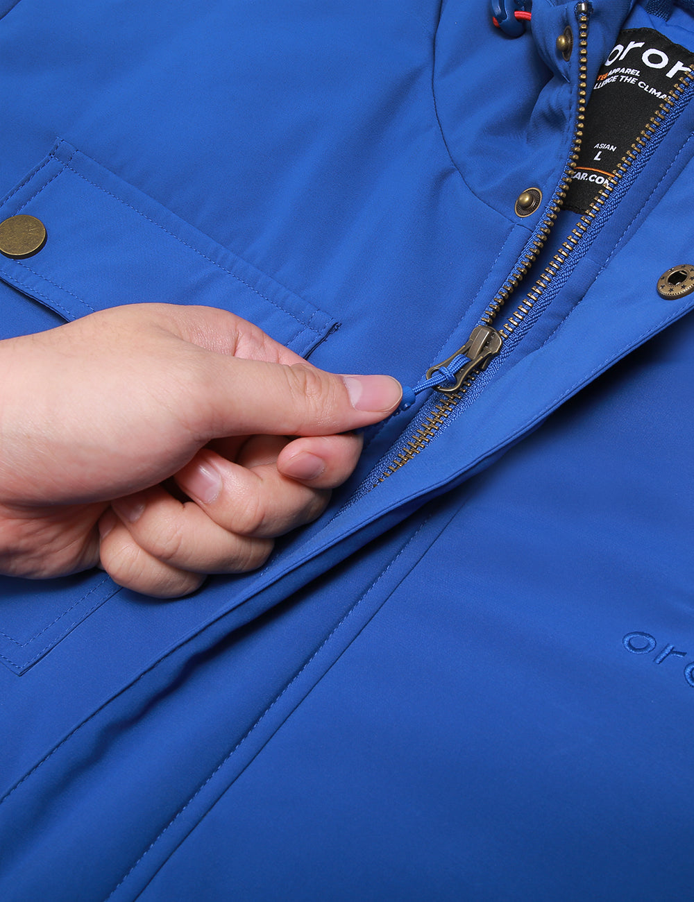 Veste chauffante à capuche pour hommes, Thumbnail 8