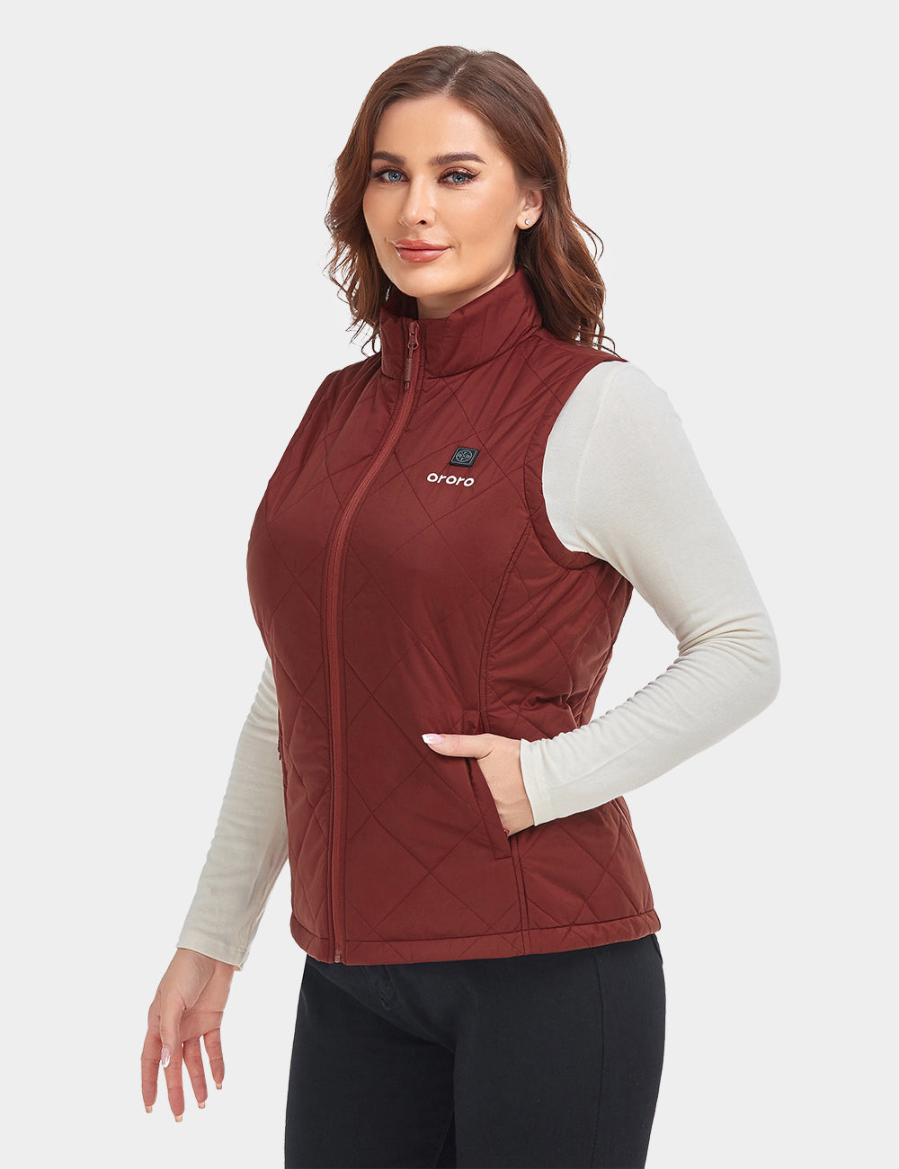 Women's Heated Quilted Vest