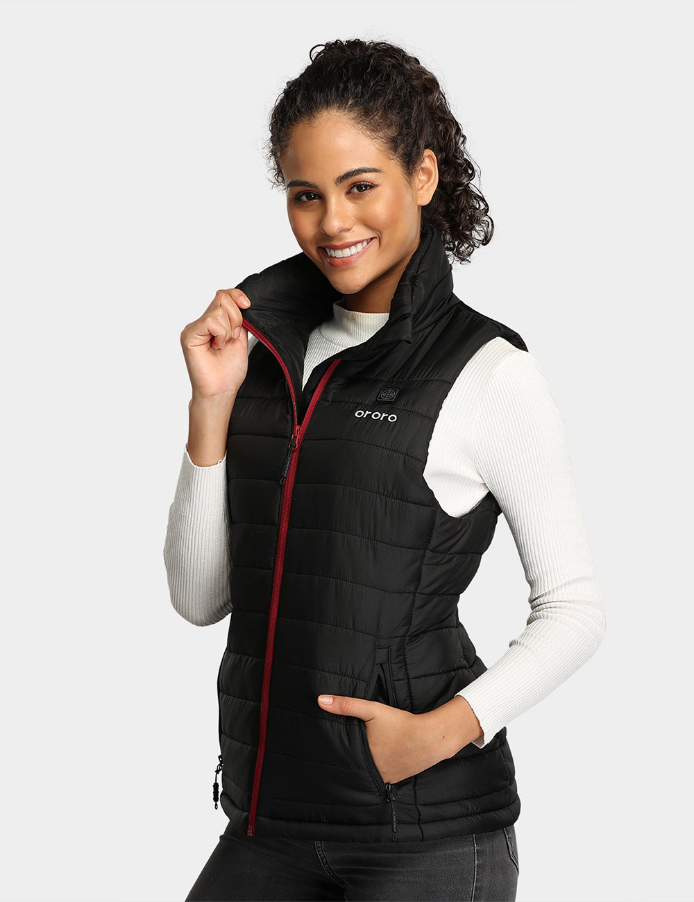 Bundle Deal - Women's Classic Heated Vest & Extra Mini 5K Battery, Thumbnail 3