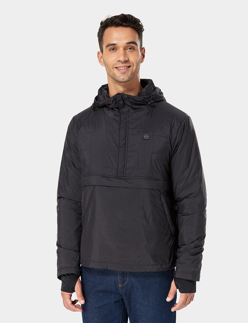 (Open-box) Lightweight Heated Windbreaker Pullover Hoodie - Unisex ,view 2