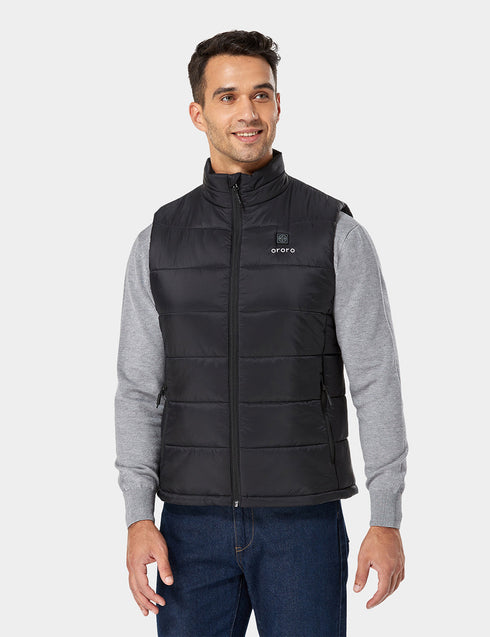 Bundle Deal - Men's Classic Heated Vest & Extra Mini 5K Battery ,view 2