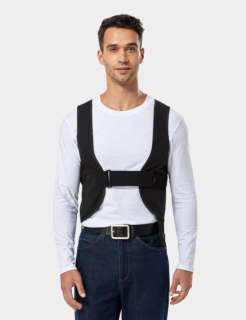 Unisex Adjustable Heated Vest - Black ,view 1