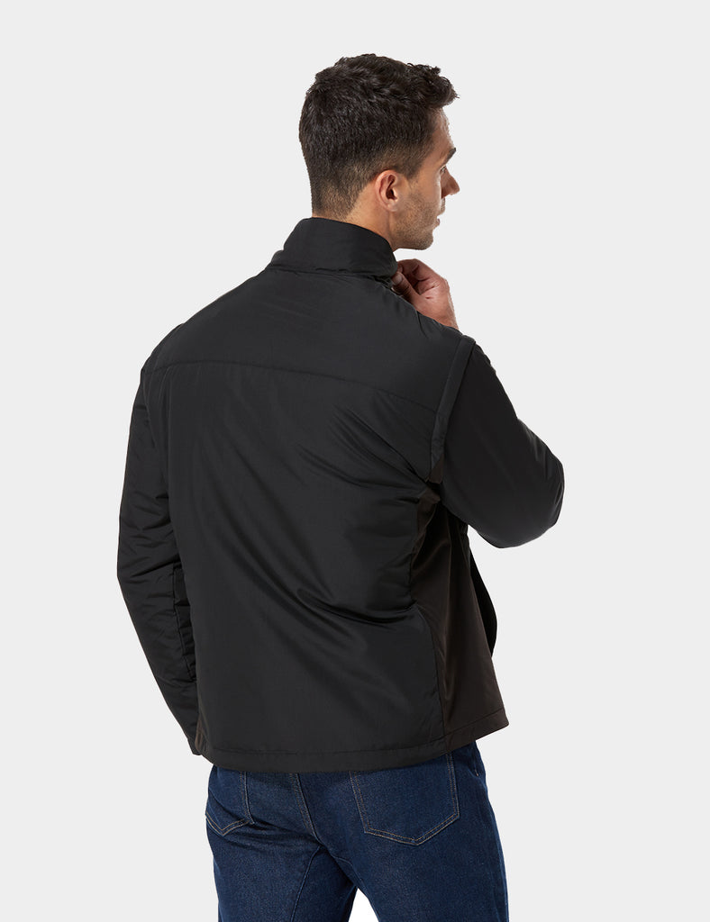 Zip off deals sleeve golf jacket