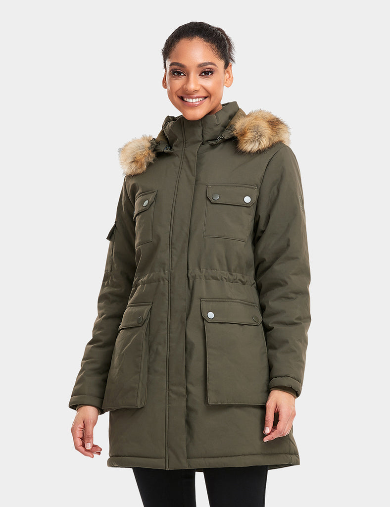 Women's Heated Thermolite® Parka - Olive