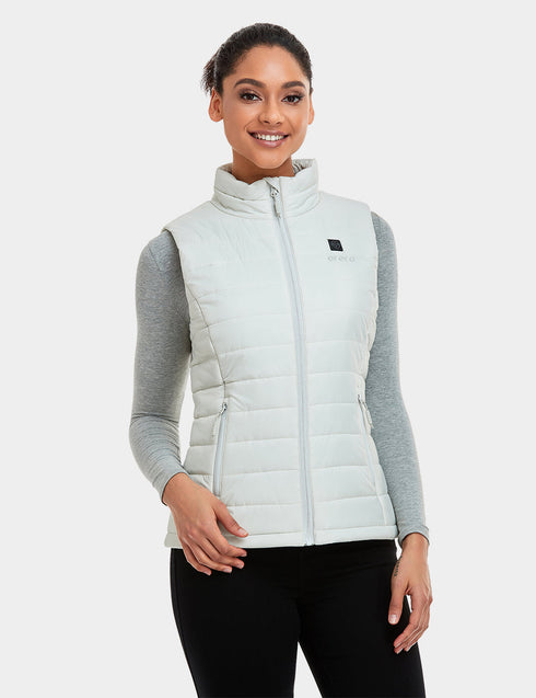 Women's Classic Heated Vest - White ,view 1