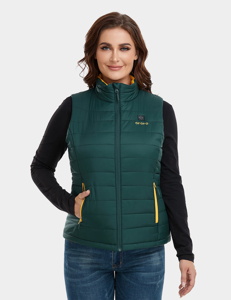 Women's Classic Heated Vest - Gray