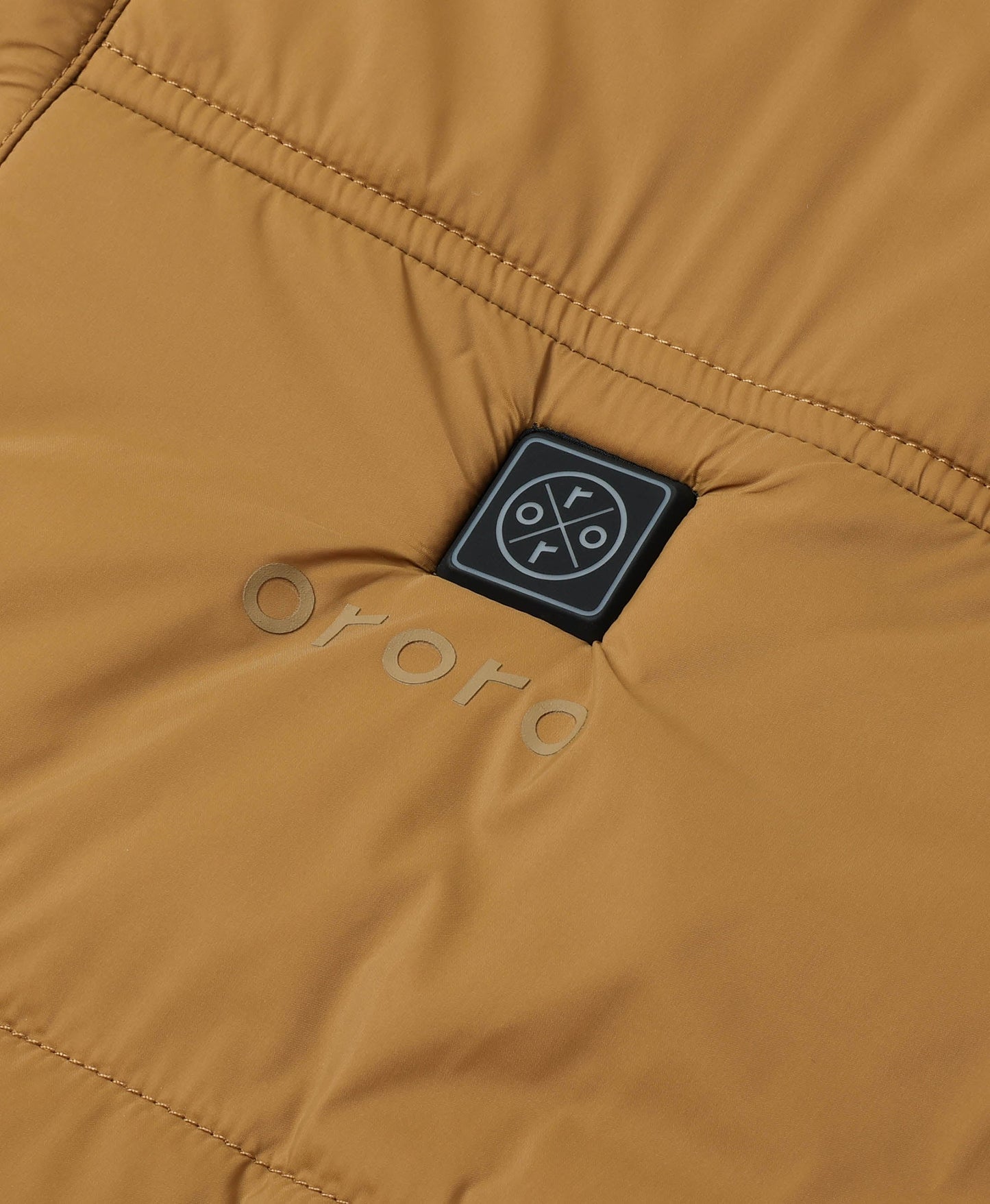 Final Sale - PuffLyte Men's 3-Zone Heated Lightweight Vest - Black / Khaki