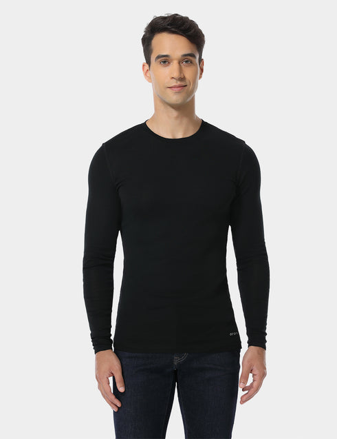 Men's Merino Wool Crew Neck Sweater ,view 1