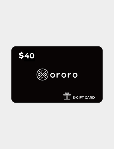 $40 OROROWEAR.CA E-Gift Card