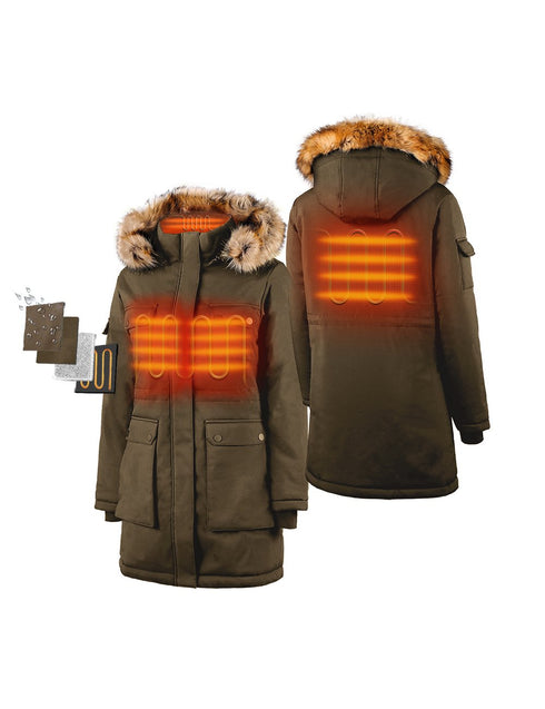 Left & Right Chest, Mid Back and Collar Heating ,view 2