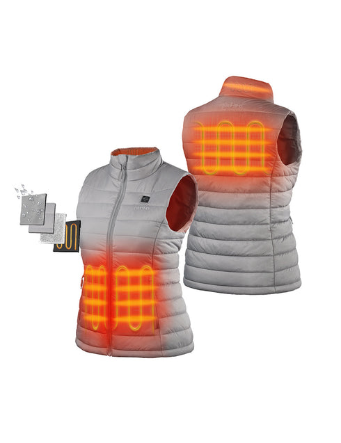 (Open-box) Women's Classic Heated Vest - Gray ,view 1